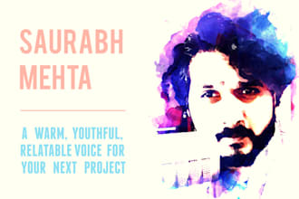 do professional voice overs in hindi,urdu