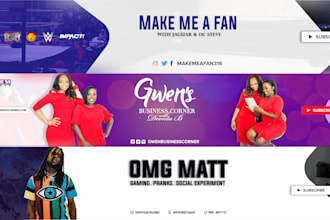 design a perfect youtube banner