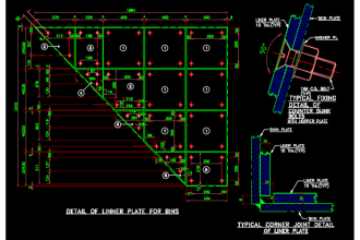draw engineering drawing, for industrial fabrication leaders