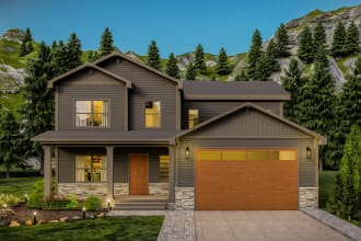 do modern 3d exterior design architectural 3d rendering home house building