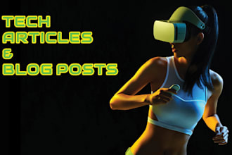 write SEO optimized tech articles for your tech blog