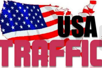 provide safe organic  USA traffic