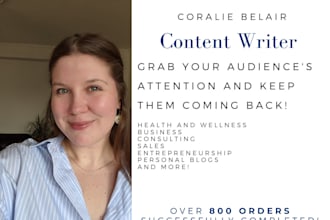 ghostwrite engaging business blog content