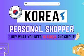buy items from korea for you and ship them