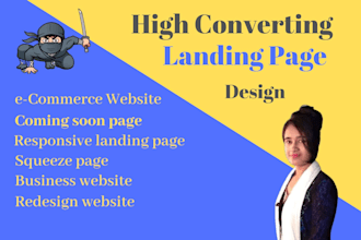 build landing page or redesign wordpress website in 12 hours