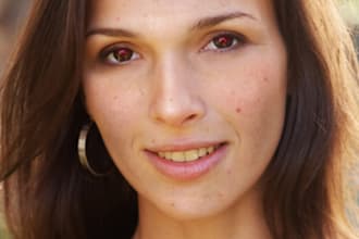 make an instant make up photo