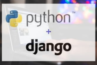 do full stack website development with python django flask and react