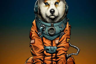 create your amazing pet portraits or cartoons