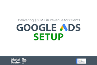 setup and manage your google ads PPC campaigns