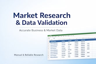 validate and research accurate business and market data