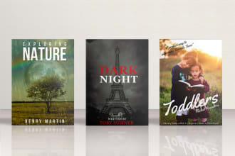 design book cover, ebook cover and free 3d abook mockup