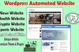create profitable health ,fitness auto blogging with wordpress