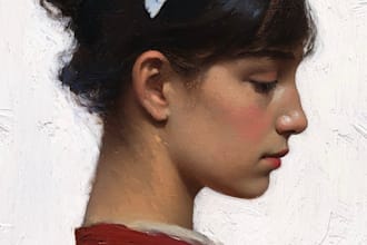 create portraits in oil in a realistic style