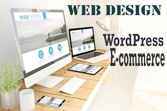 build e commerce web site design and development