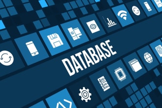 fix or develop databases, queries and erd