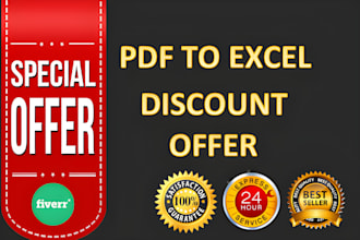 convert PDF to excel or word accurately