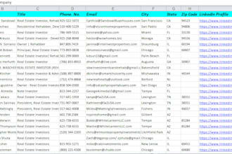 search information  through linkedin premium