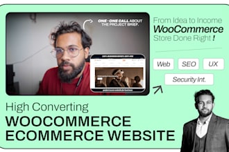 design ecommerce store by woocommerce