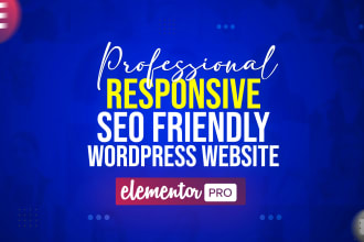 create stunning wordpress websites and landing pages with elementor pro
