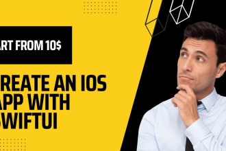 create an ios application using swiftui framework