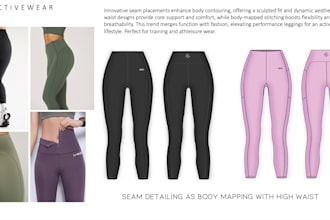design your activewear and sportswear from mood boards