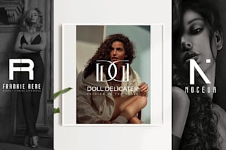 design luxury fashion clothing logo for you