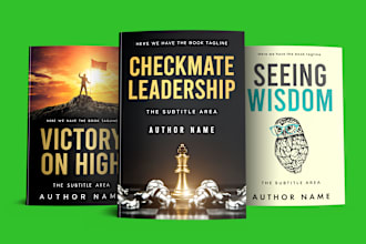 do book cover design, ebook cover design, KDP book cover