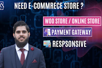 build wordpress ecommerce store