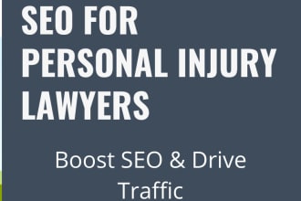 seo for personal injury lawyers and law firm