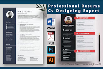 provide a professional resume,CV and cover letter