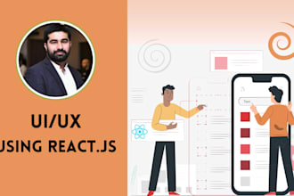 react developer for custom UI UX design and bug fixes
