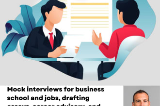 review your resume, mock interview and enhance your school or job application