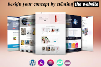 design an elegant website and be a wordpress ninja
