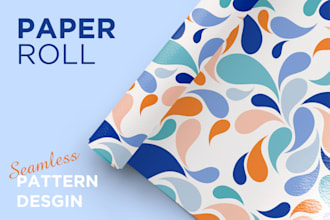 make custom seamless patterns, wallpapers, background design