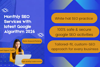 provide white hat SEO services to boost organic rankings