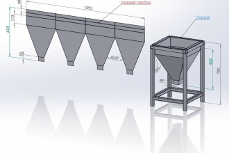 design sheet metal parts and drawings with nesting