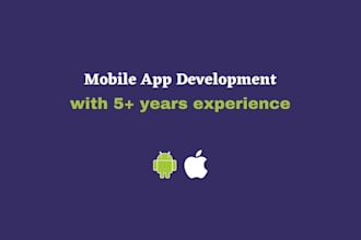 develop react native frontend for your mobile app