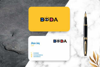 design professional minimalist logo design business card or stationery branding
