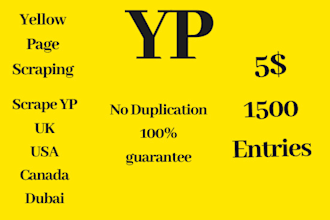 do scrape data from yellow pages in 24hr