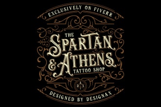 design awesome vintage hipster or retro logo