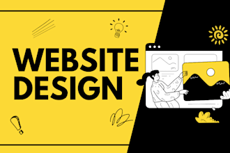 create responsive wordpress website design or website redesign
