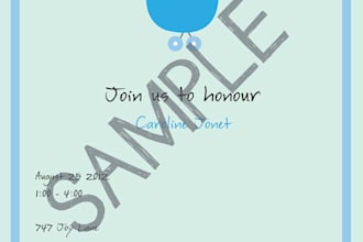 create A Baby Shower Invite