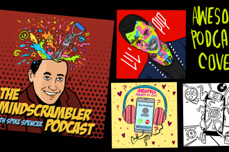 do amazing artwork for your podcast