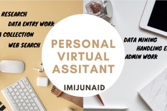 be your best virtual or personal assistant for data entry