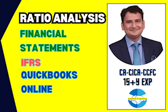 prepare custom financials and expert ratio analysis
