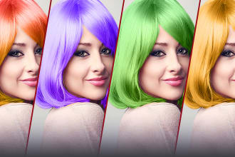 change color of anything very fast in photoshop