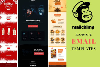 build responsive email templates for the newsletter