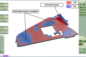do grading, earthwork takeoffs using kubla