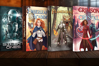 create your fantasy, science fiction or romance book cover