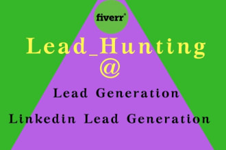 do targeted prospect list building and data collection